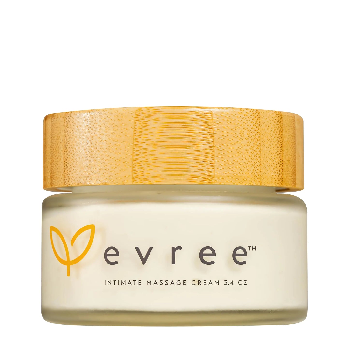 evree Intimate Massage Cream Personal Body Cream Sensual Massage Oil Edible Massage Oils for Date Night Safe for Private Area Flavored Massage Oil and Cream Pineapple Orange Scent 3.4 oz Jar